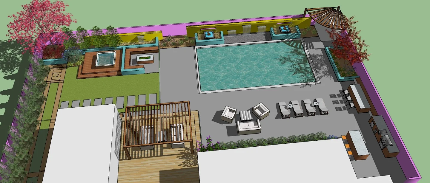 Outdoor living landscape design in Sparks, NV