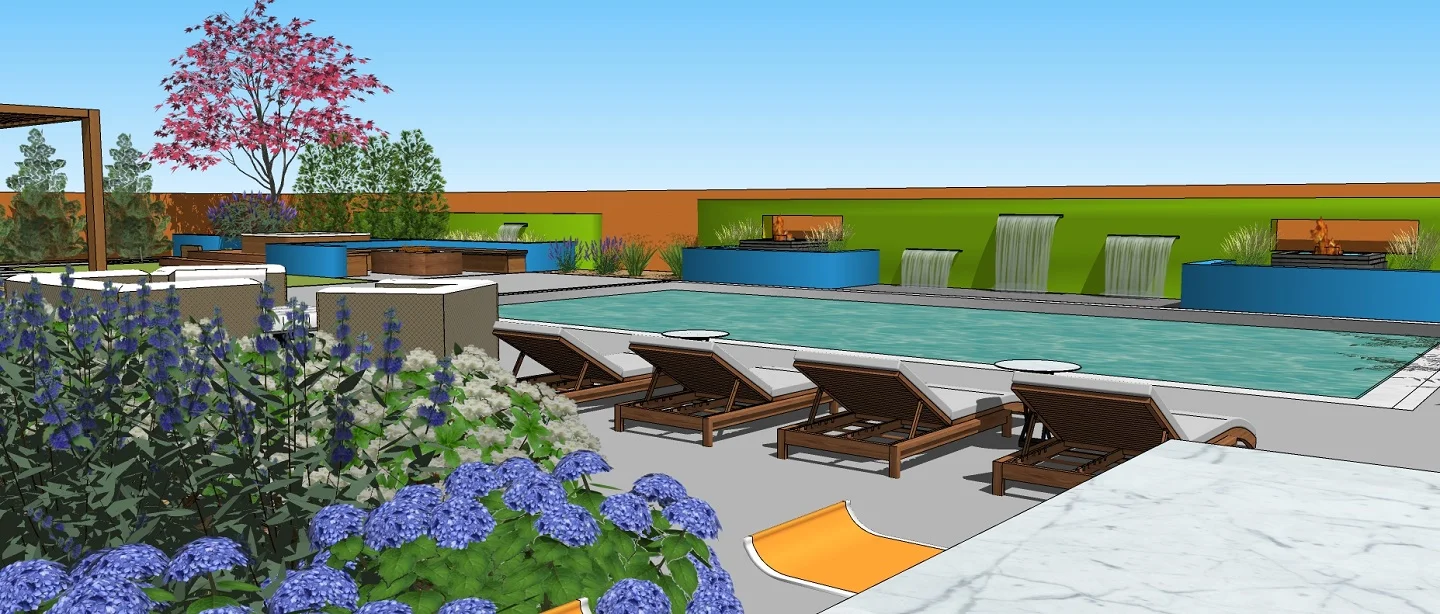 Patio pavers in Sparks, NV with stunning pool designs