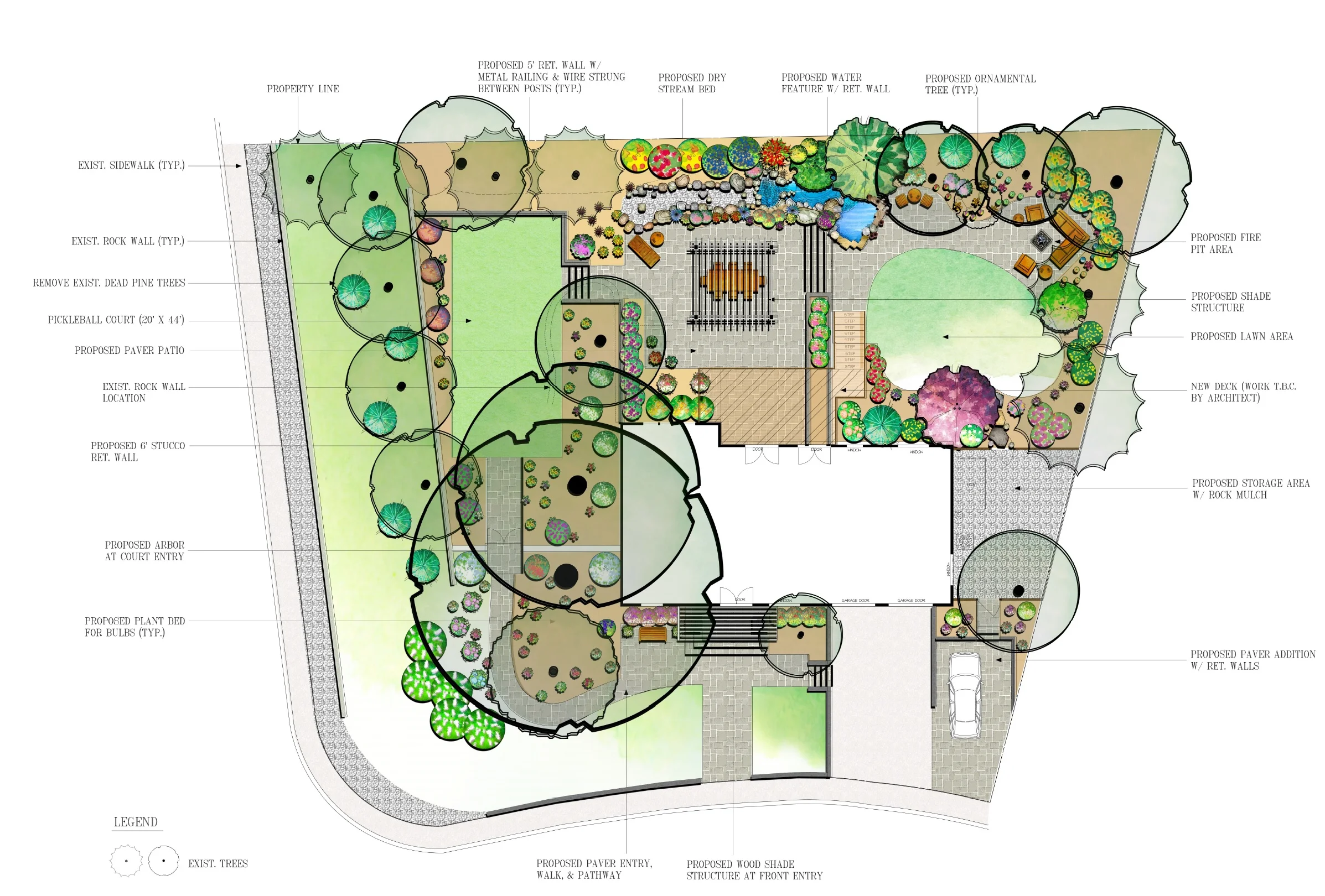 Sparks, NV stunning landscape architecture with an outdoor living area