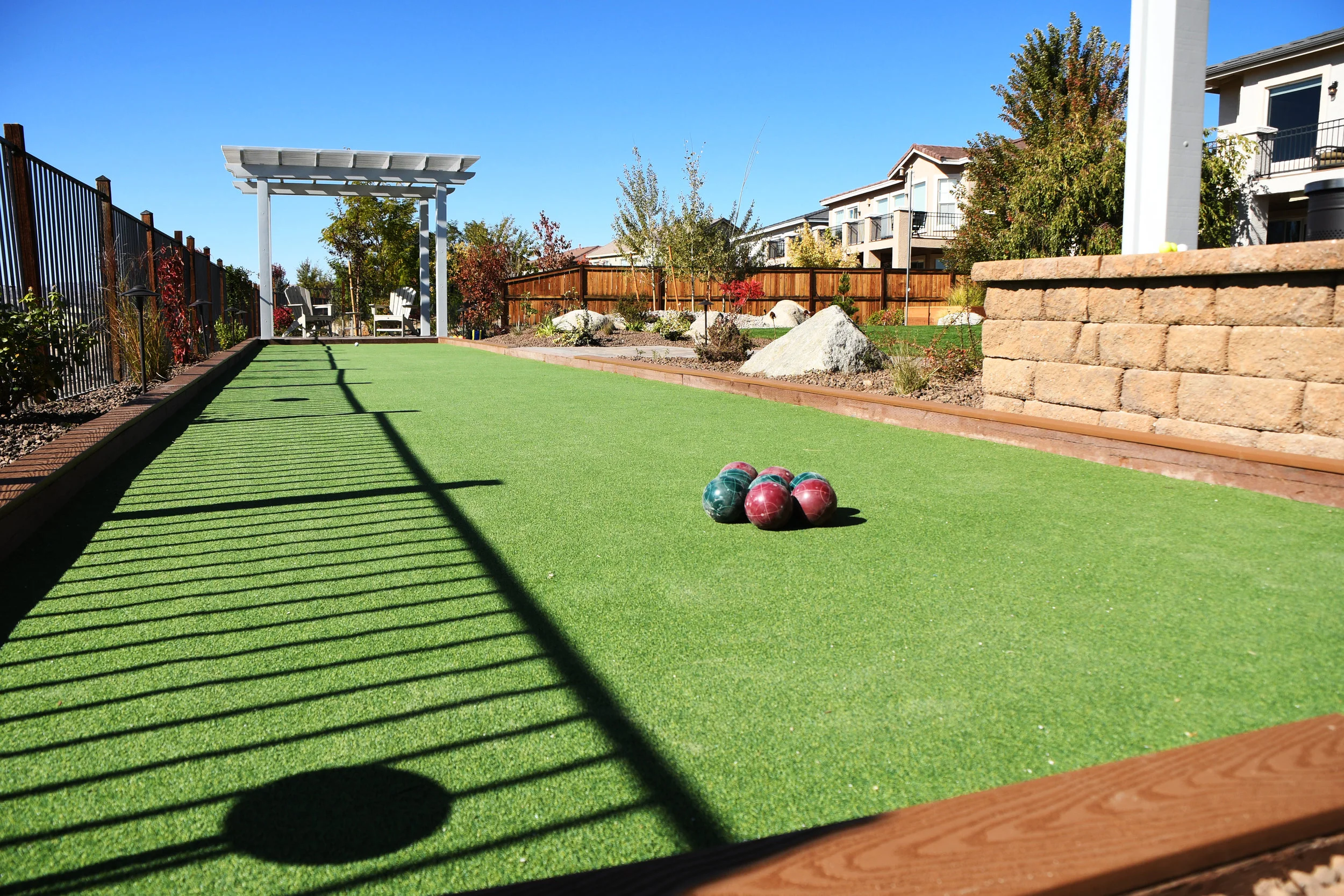 Including a Bocce Ball Court in Your Landscape Architecture at Your Reno, NV, Home