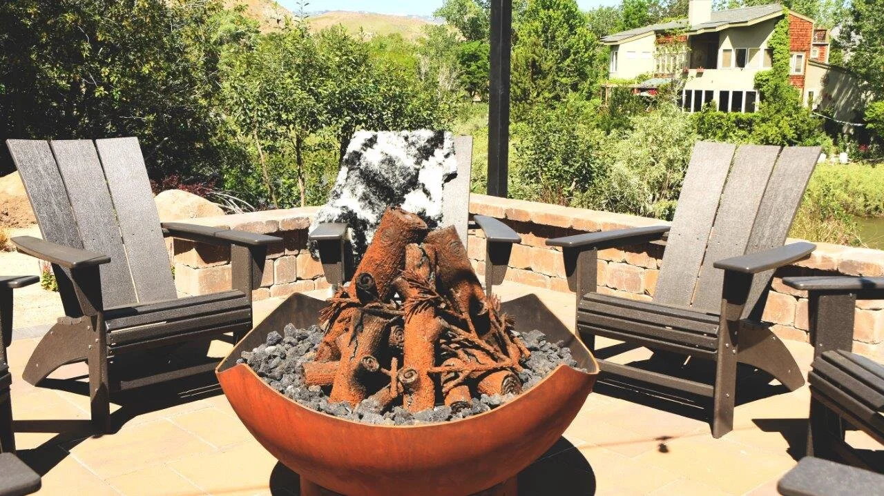 Stunning outdoor fireplace Las Vegas, Reno, Sparks NV