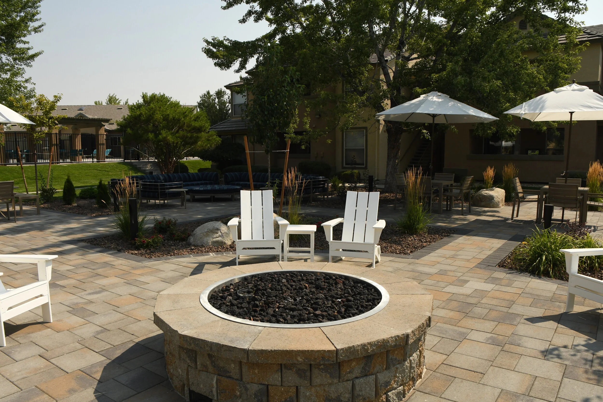 Landscaping Companies Use Fire Features and Outdoor Lighting to Set the Mood of Granite Bay, CA, Outdoor Living Spaces