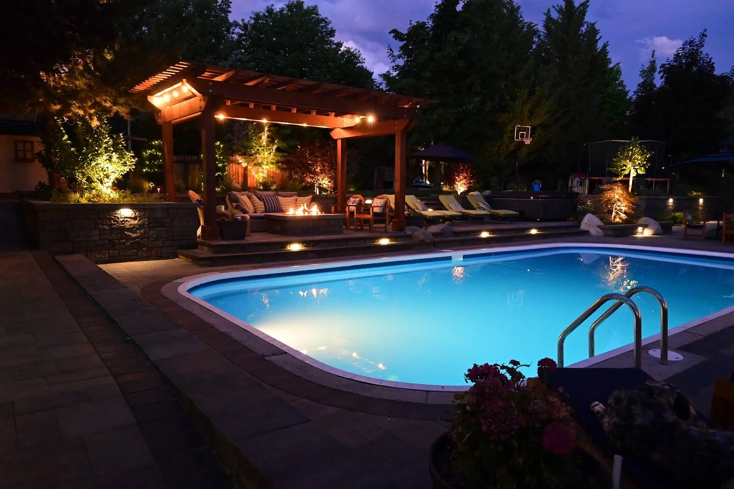 Stunning landscape lighting in Sparks, NV