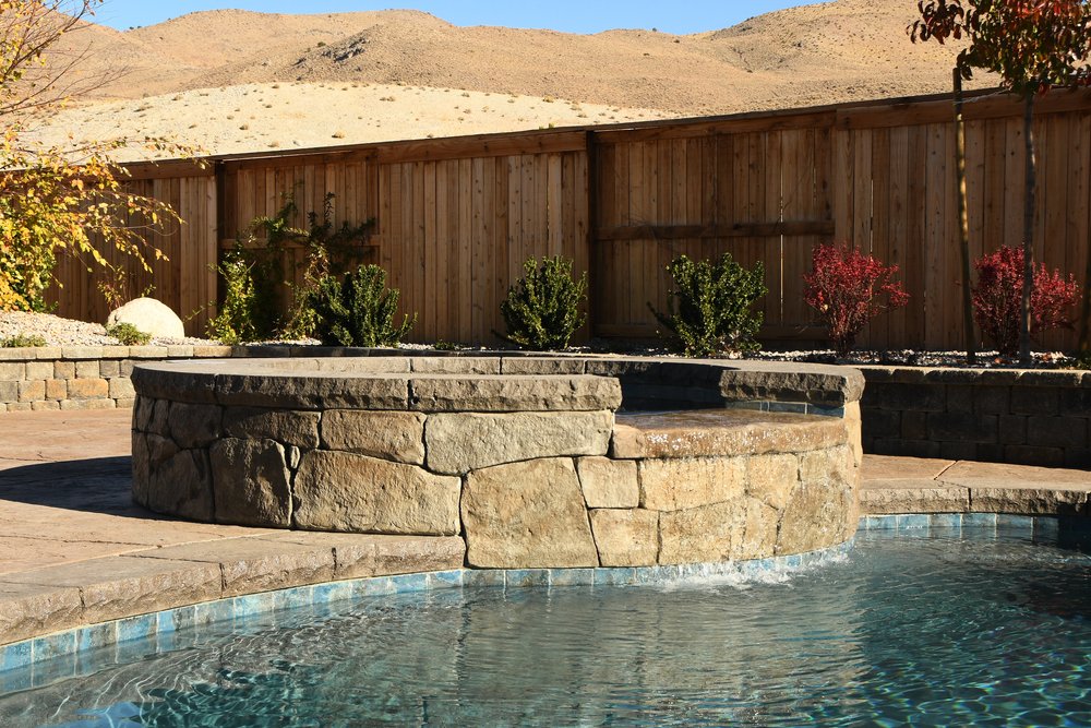 Backyard Landscaping Design Retaining, All Out Landscaping Reno Nv