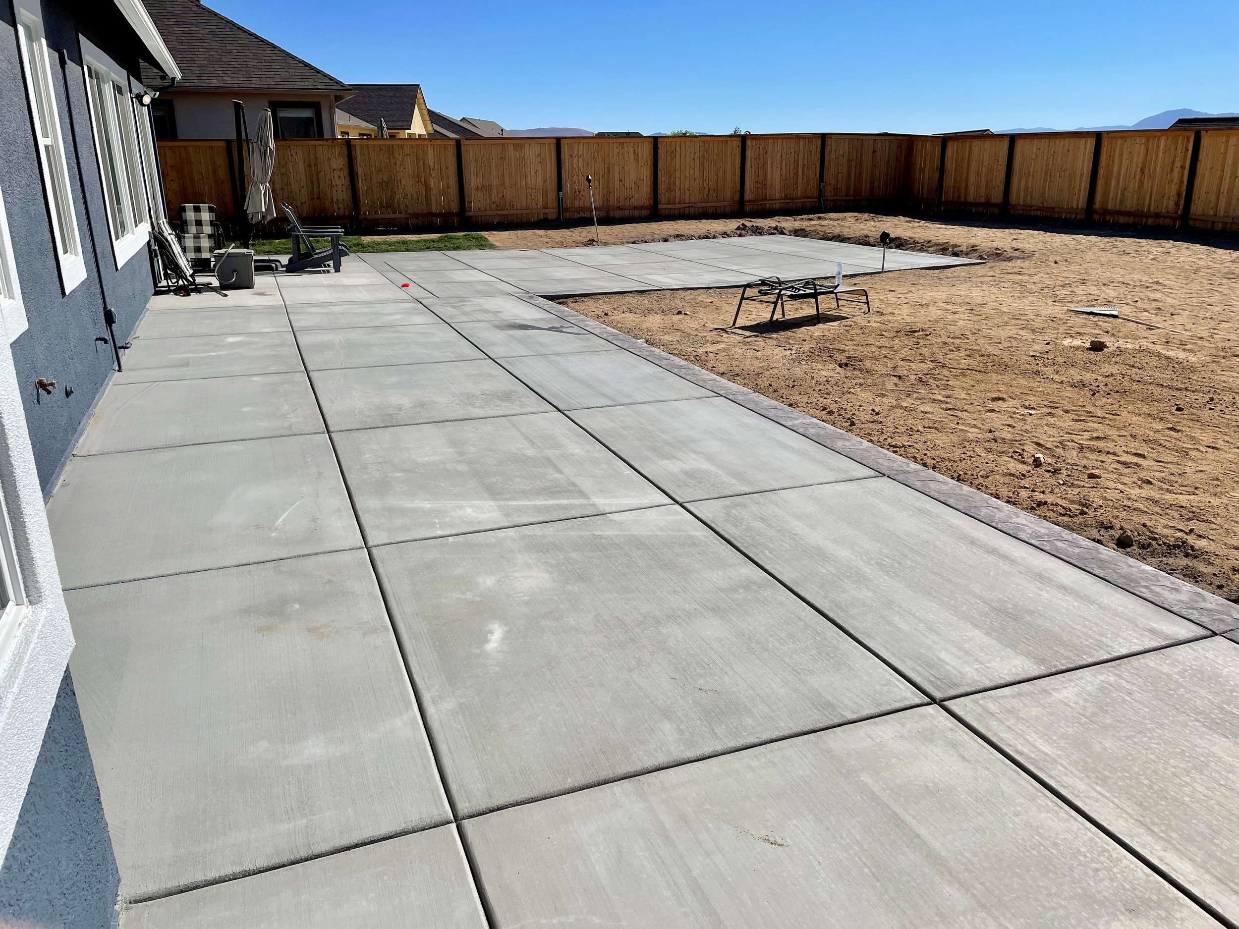 Concrete Patio