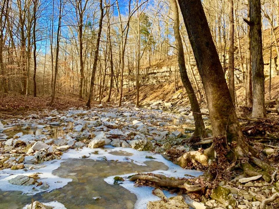 Deep Freeze FKT: The 28 mile ‘Adventure Hiking Trail’ on the Ohio/Kentucky border is one of the most gnarly trails I’ve run. It was nearly zero degrees, the trails goes directly up the bluffs, it was awesome. The speed record was previously held by Troy Shellhamer who won the inaugural Tunnel Hill 100. I started off frustrated with un-runnable sections, getting off course twice and complications from the freezing temperatures (frozen feet, fingers and water lines). But once I let go of expectations and just ran, I was able to enjoy the beauty of this untamed land. It ended up being possibly my favorite run ever.