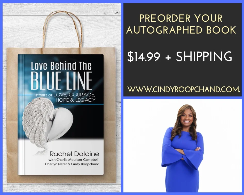 Pre-order your copy of Love Behind the Blue line- autographed by Cindy Roopchand