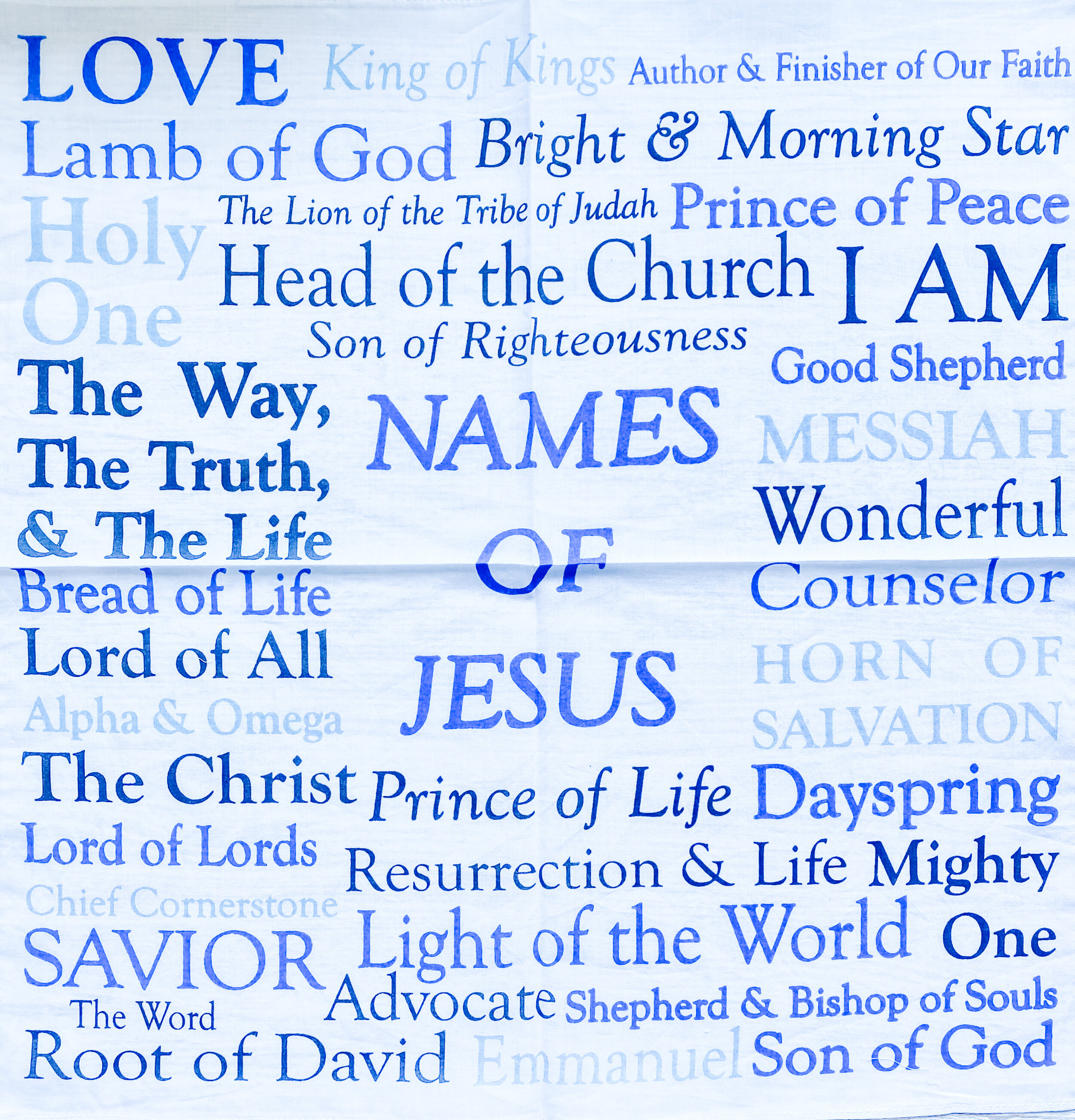 Name of Jesus Prayer Cloth .jpeg
