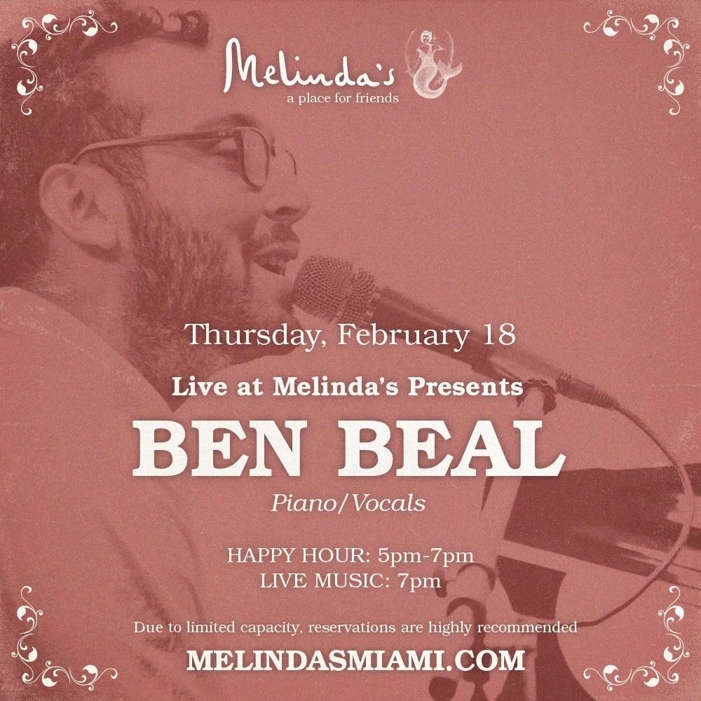 Ben Beal @ Melinda's