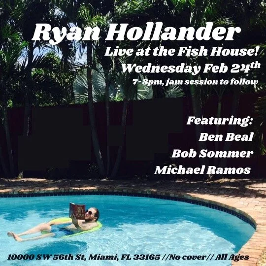 Ryan Hollander Quartet @ The Fish House 