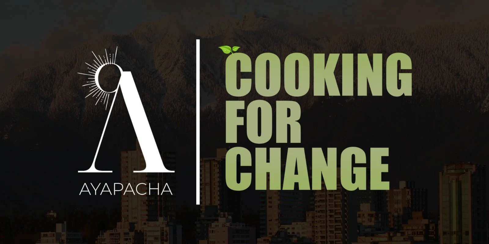 COOKING FOR CHANGE 2026