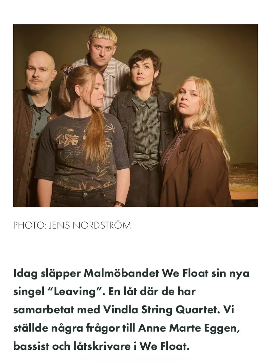 Read the whole interview here &mdash;> https://www.musikcentrumsyd.se/nyheter/k5j7yjnxub2d7xbanyrcmijn4wwk7k