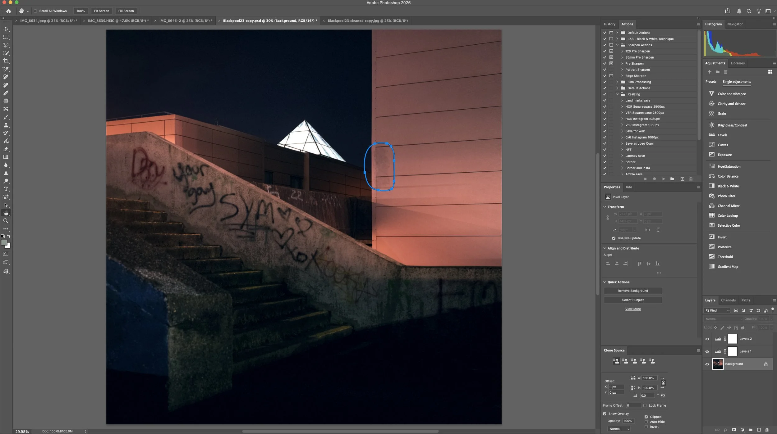 photoshop adjust