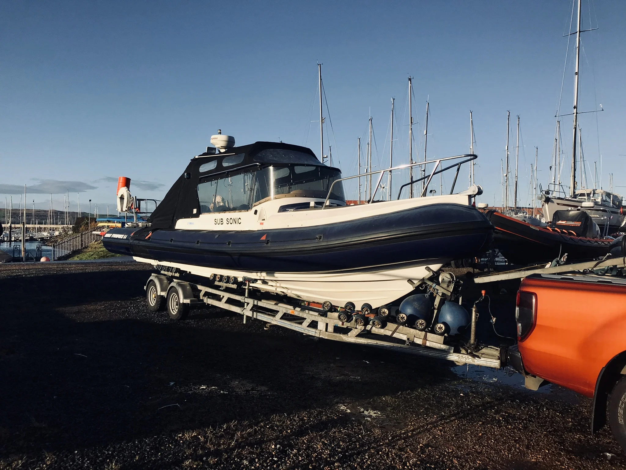 Tunnag arrives in Scotland