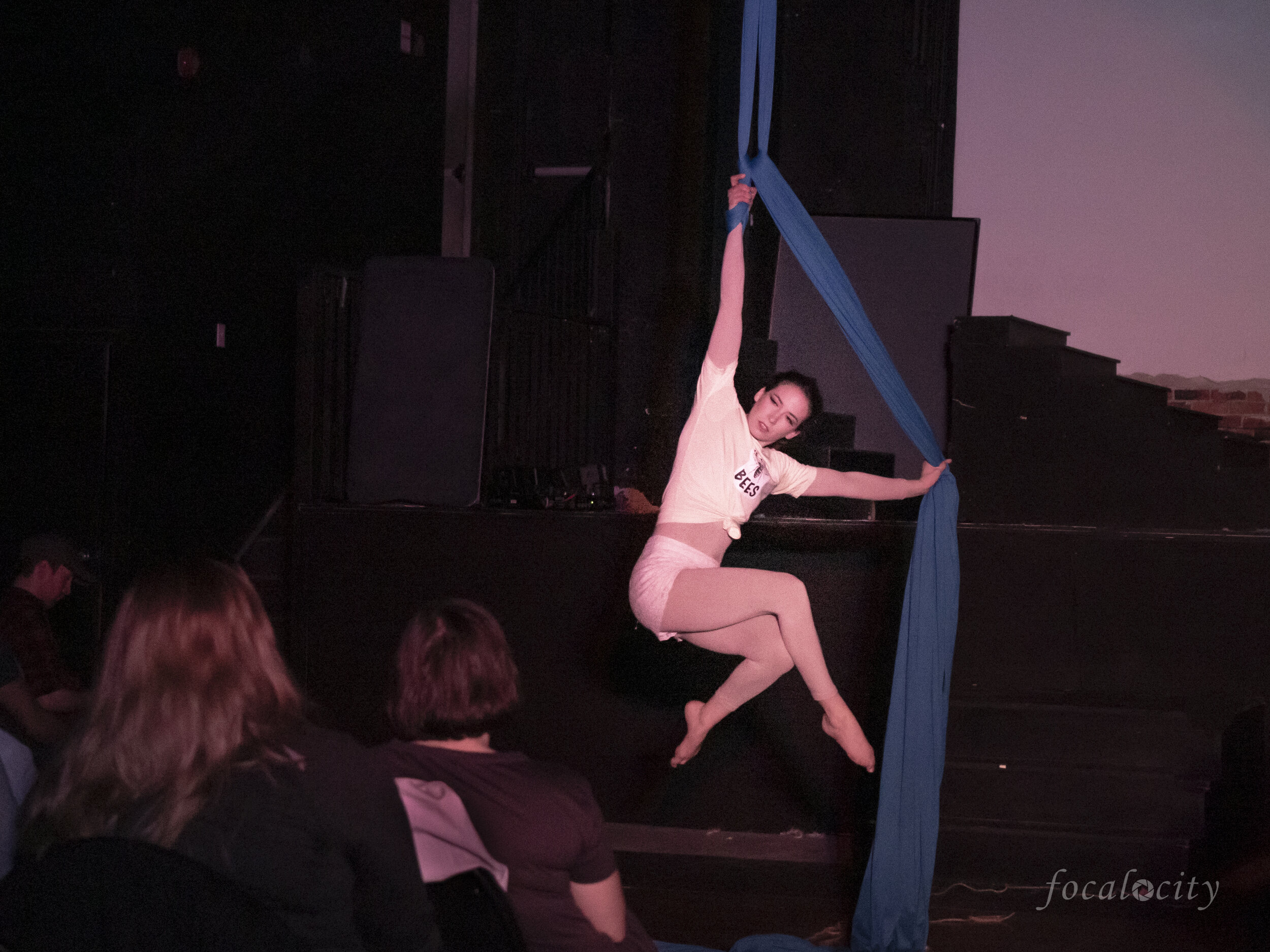  Sara Greenberg in Cirque Du Poulet, photo by Lori Ryerson. 