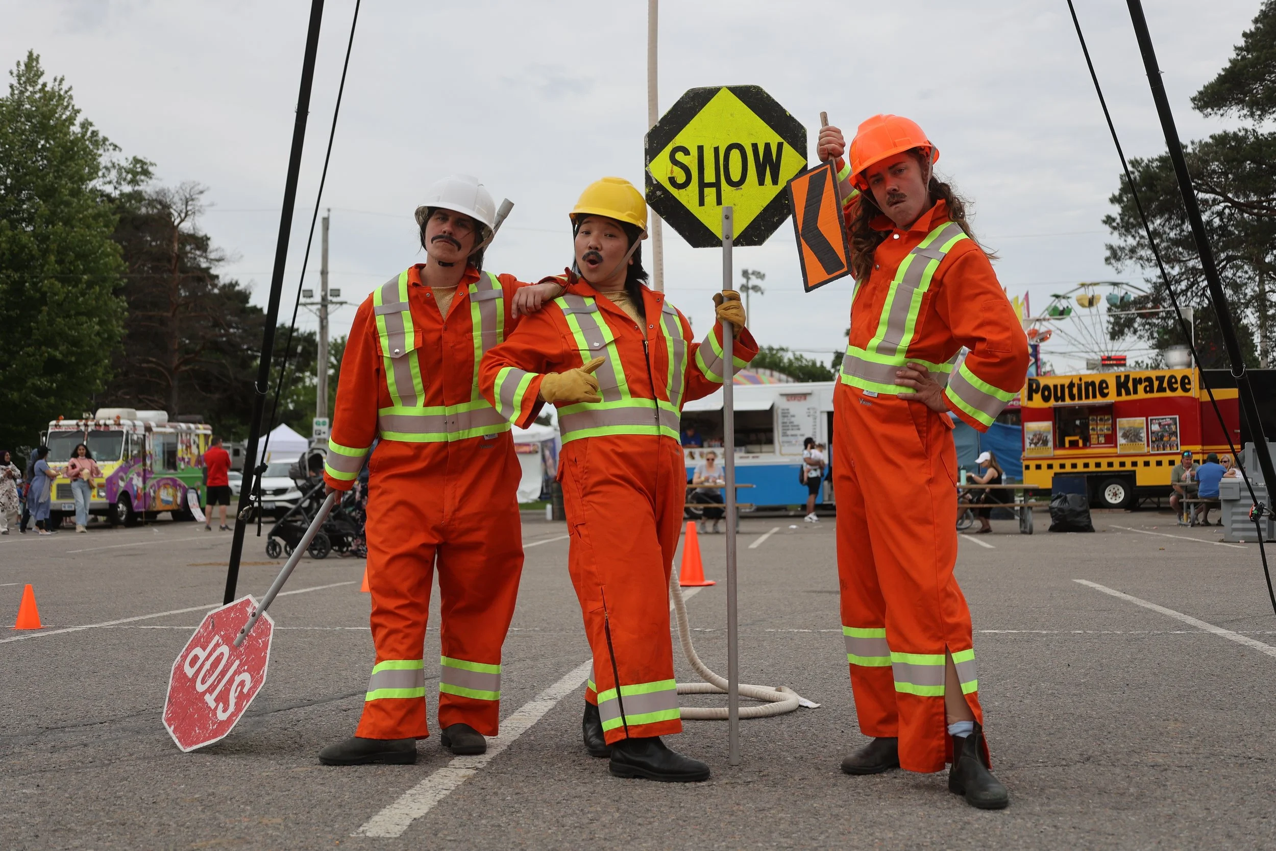 Construction Guys at Flagstaff Park
