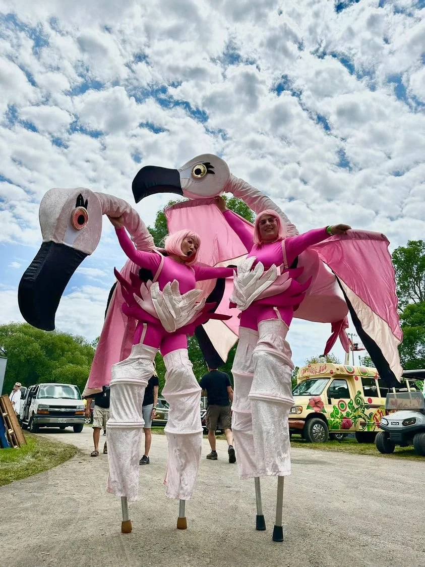 Roaming Characters at Mariposa Folk Festival