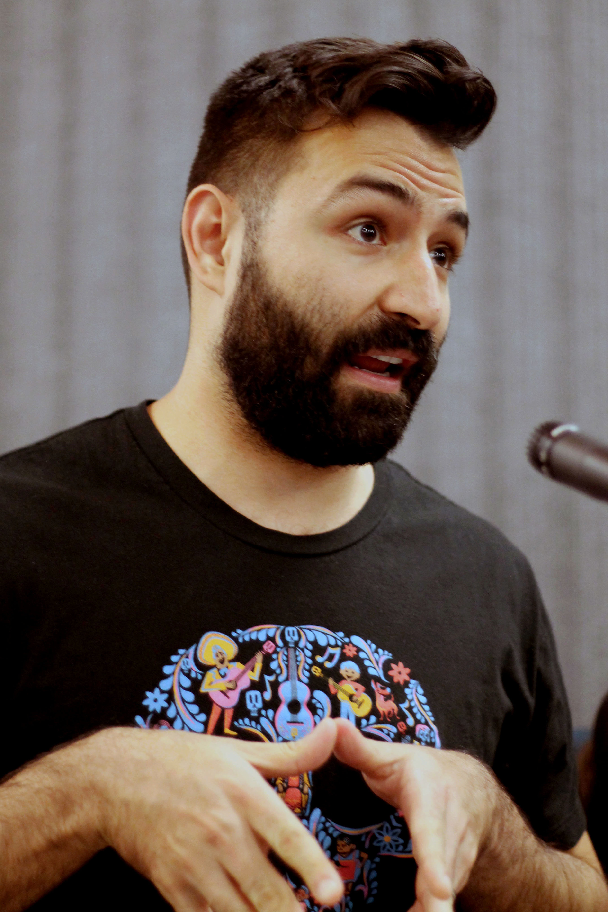 Adrian Molina talks about the making of Coco (Photo by Kateryna Barnes)