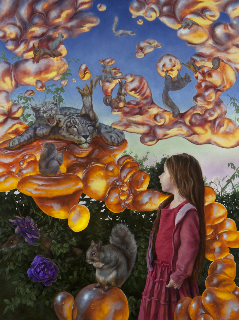 “Wonder” by Cody Jimenez, Oil on panel, 48in x 36in, 2017 (Cody Jimenez)