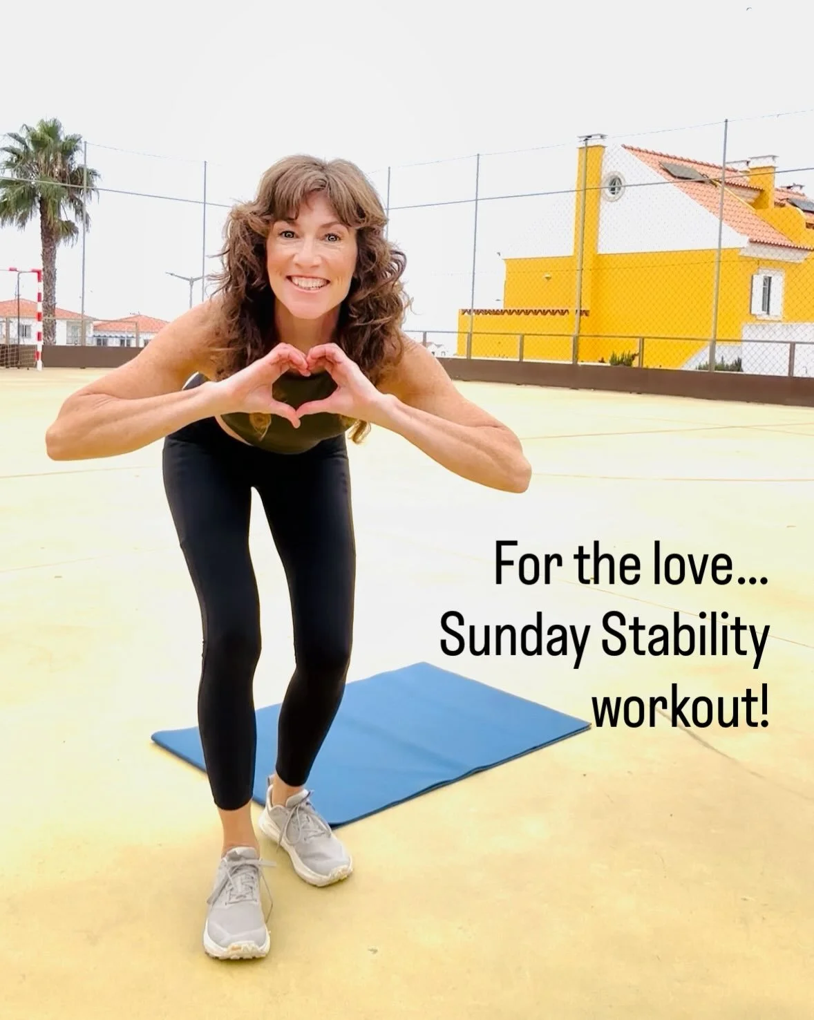 For the love of YOURSELF!  Get up and move!  Repeat each Super Set 3x! Tell me how it goes!!

Crab Walk 20 ea 
Heels Elevated Sumo Squat Pulses x20
Bear Stance Hamstring/Fire Hydrant 5 ea

Cossack to Reverse Lunge x8
Warrior 3 Balance 8ea (don&rsquo;