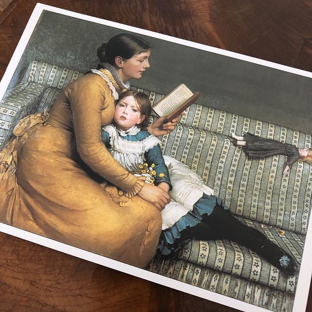 George Dunlop Leslie&rsquo;s &ldquo;Alice in Wonderland&rdquo; makes a perfect notecard to brighten up a mailbox💌