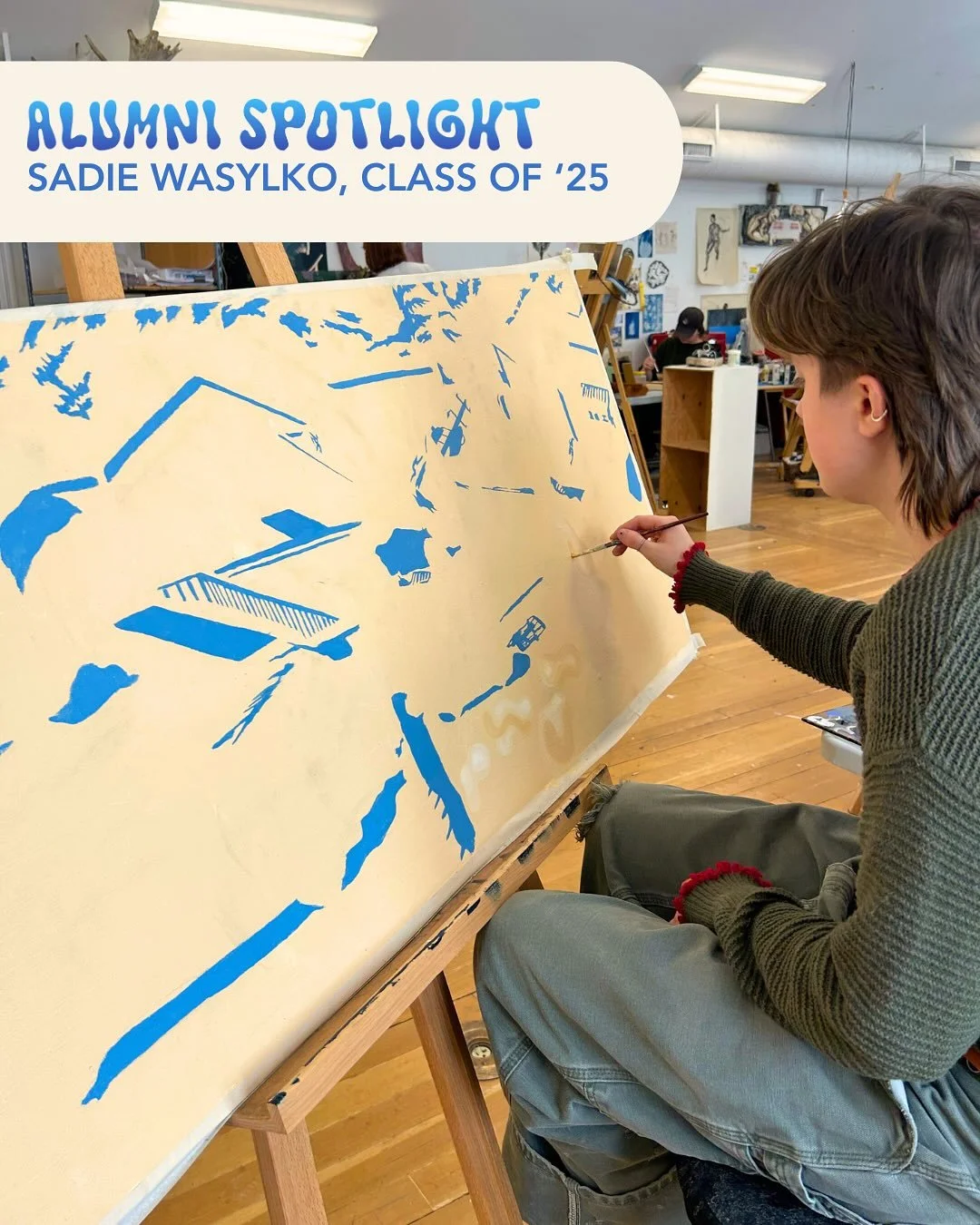 🌿Alumni Spotlight -Sadie Wasylko, class of &lsquo;25

Sadie Wasylko attended the 2024-25 Foundation Year Program, and is currently in second year at the Ontario College of Art +Design University (OCAD U) in Toronto.

&ldquo;I am so glad I started un