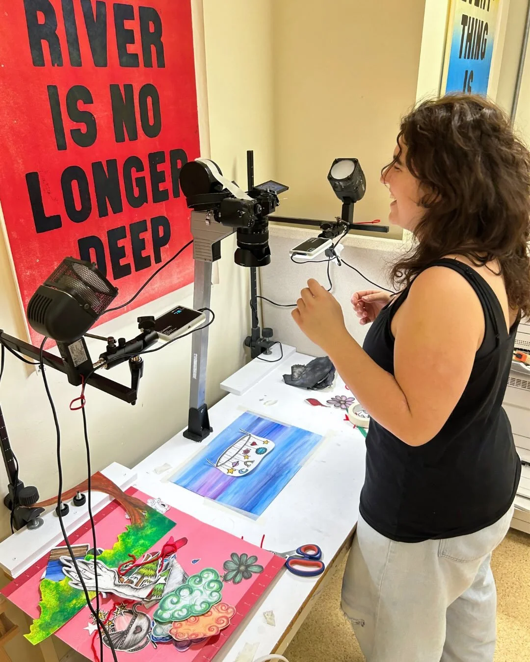 It&rsquo;s final project time in 4D Studio! Foundation Year Program students are wrapping up their video series projects - creating three works that use live action, green-screen or animation.

Don&rsquo;t forget to mark your calendars for our Mid-Ye