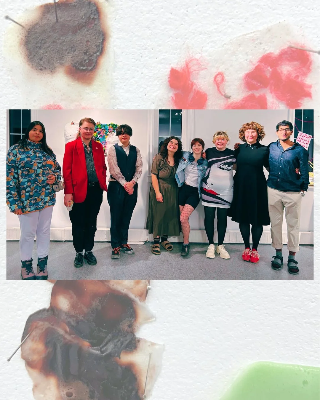 ❄️Congratulations to the YSOVA Foundation Year Program class of &lsquo;26 on the Mid-Year Exhibition! Thanks to everyone who came out tonight to tour the studios and gallery.❄️