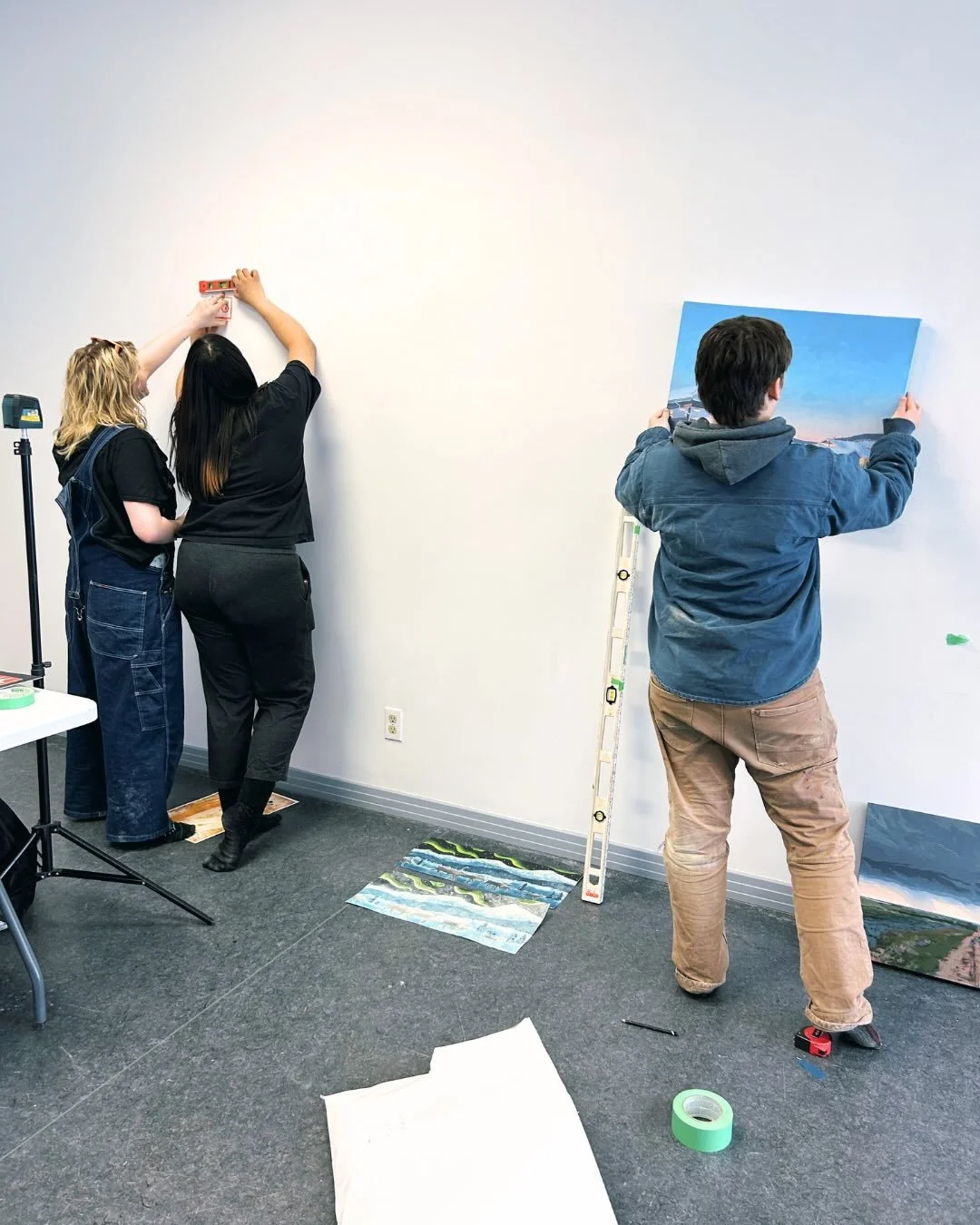 ✨Installation for the Foundation Year Program Class of &lsquo;26 - Final Exhibition is happening today at the ODD Gallery @kiacyukon! Join us Friday, April 10, for the grad ceremony in the KIAC Ballroom at 5:30 pm and from 6:00 pm to 8:00 pm for the 