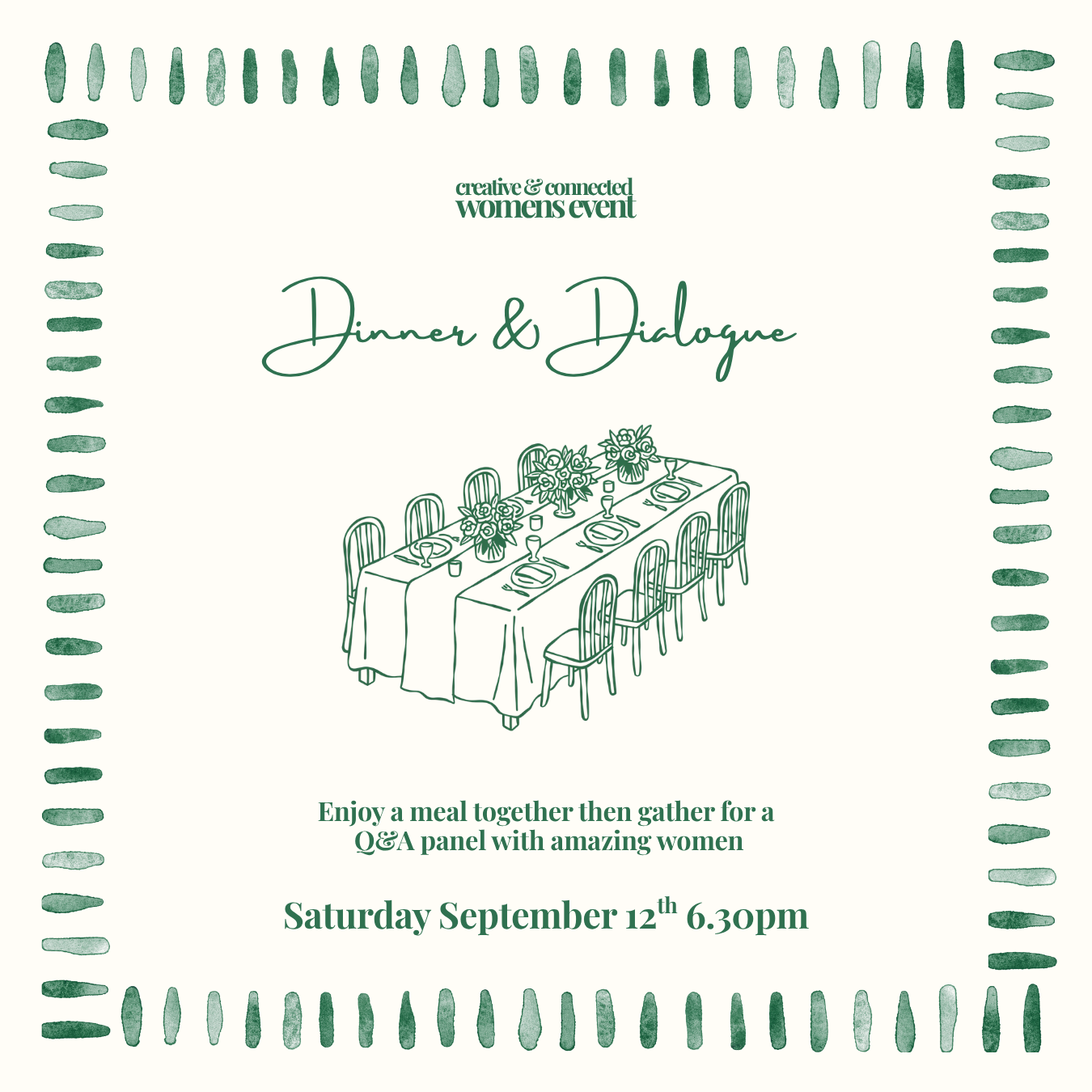 Dinner &amp;  Dialogue | Women's Event