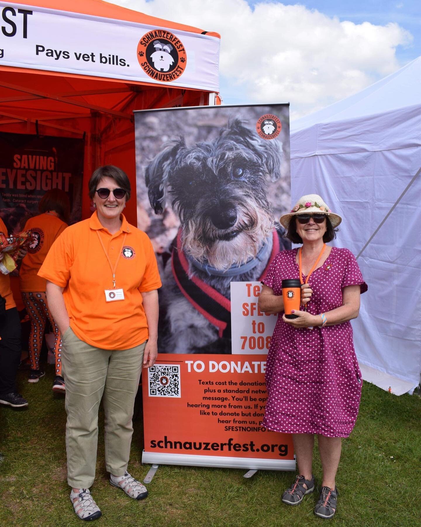 It&rsquo;s our second day at Newbury @allaboutdogsshow ☀️🧡What a fabulous time we are having! Thank you to all of you who&rsquo;ve stopped by to say hello, chat, buy merchandise, win some free dog treats or donate. 🧡 We are never happier than when 