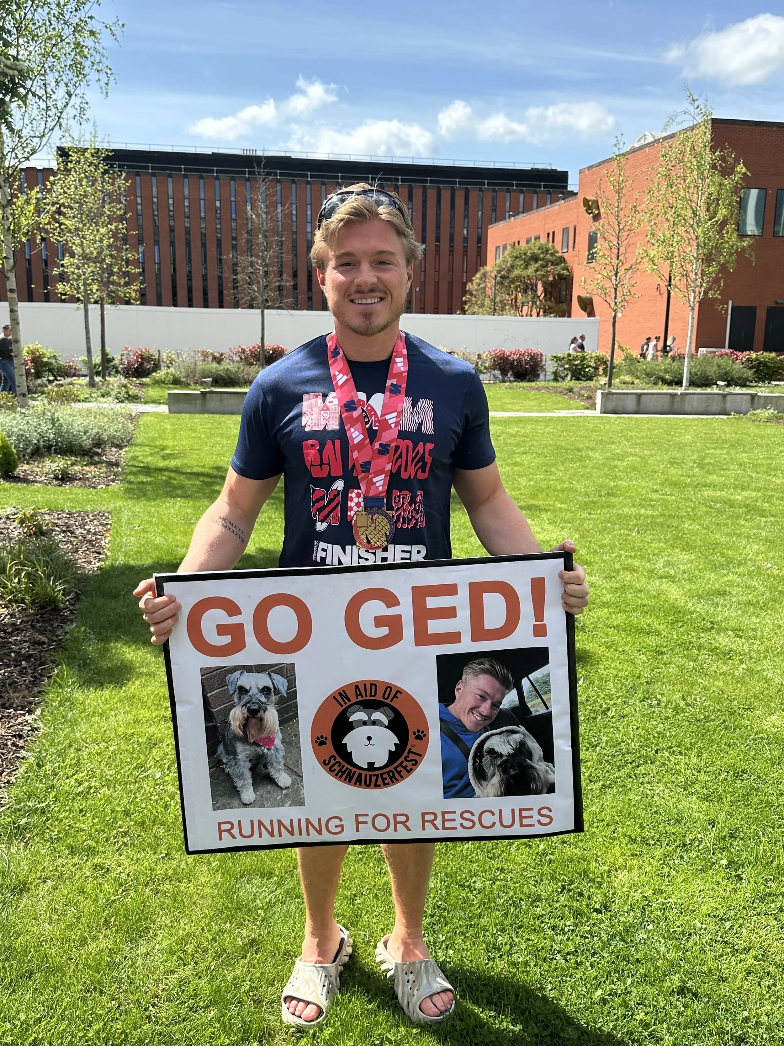 Marathon Running in Ernie's Memory