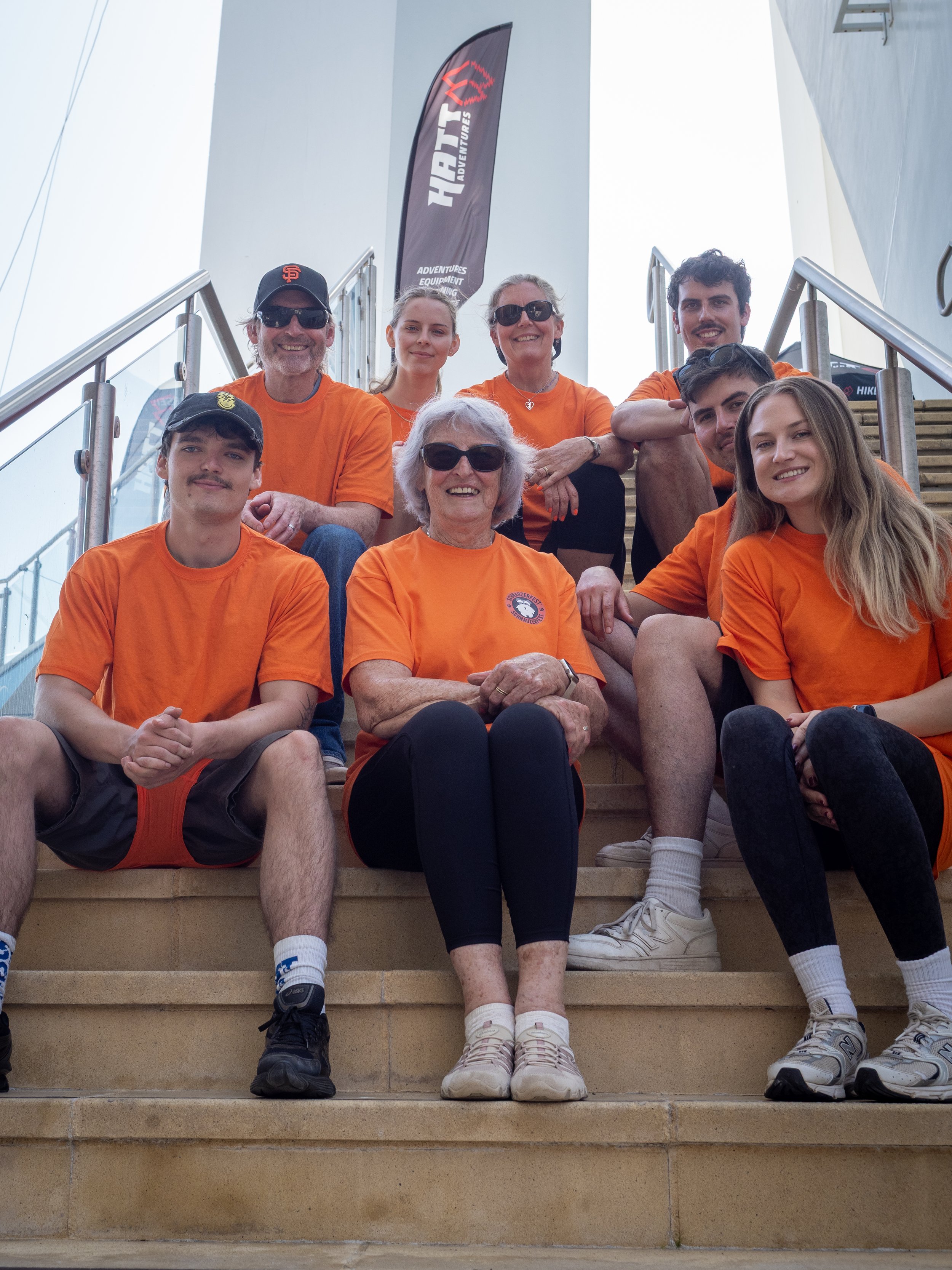 Anna's Abseil for Schnauzerfest