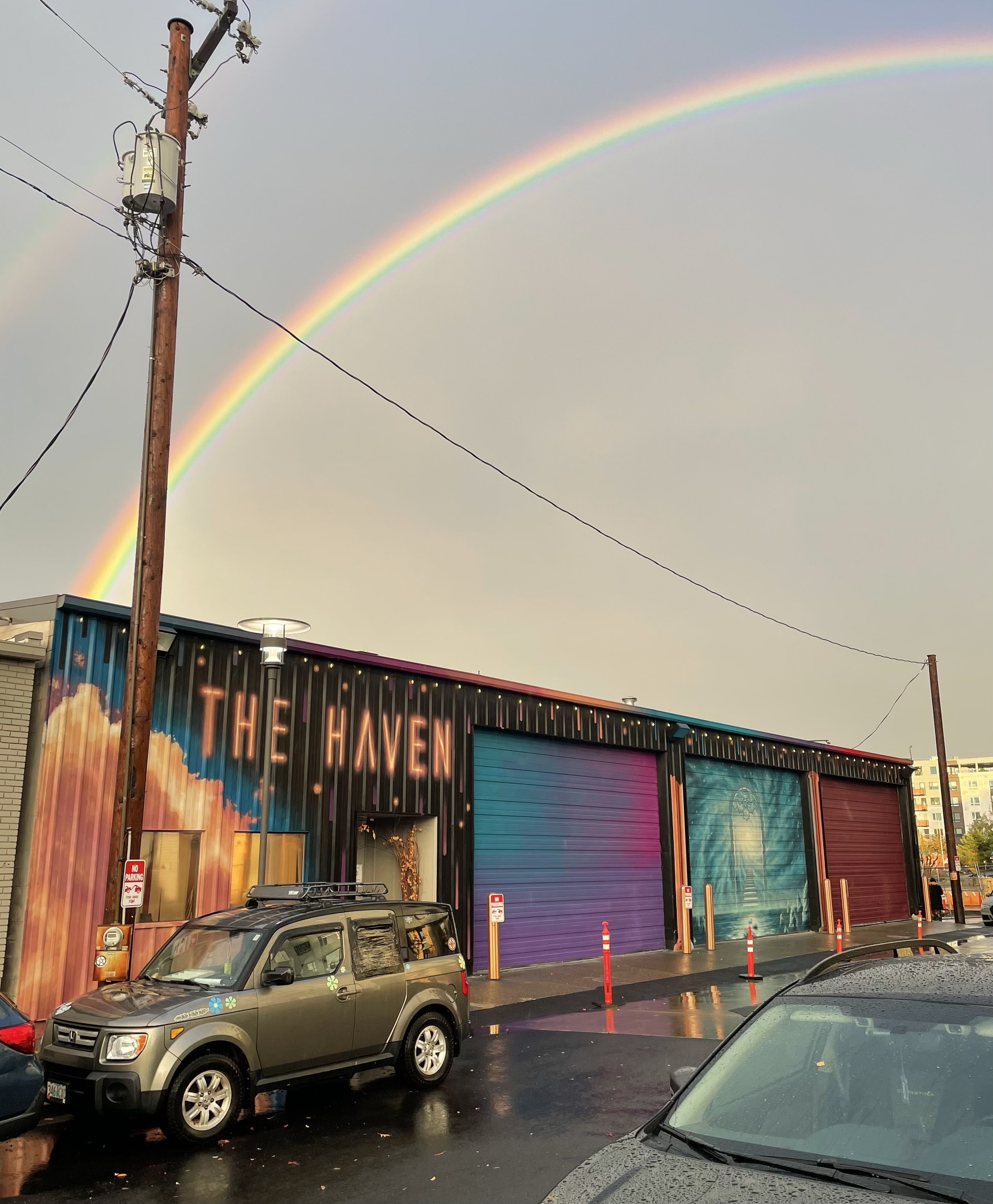 Mural at The Haven PDX