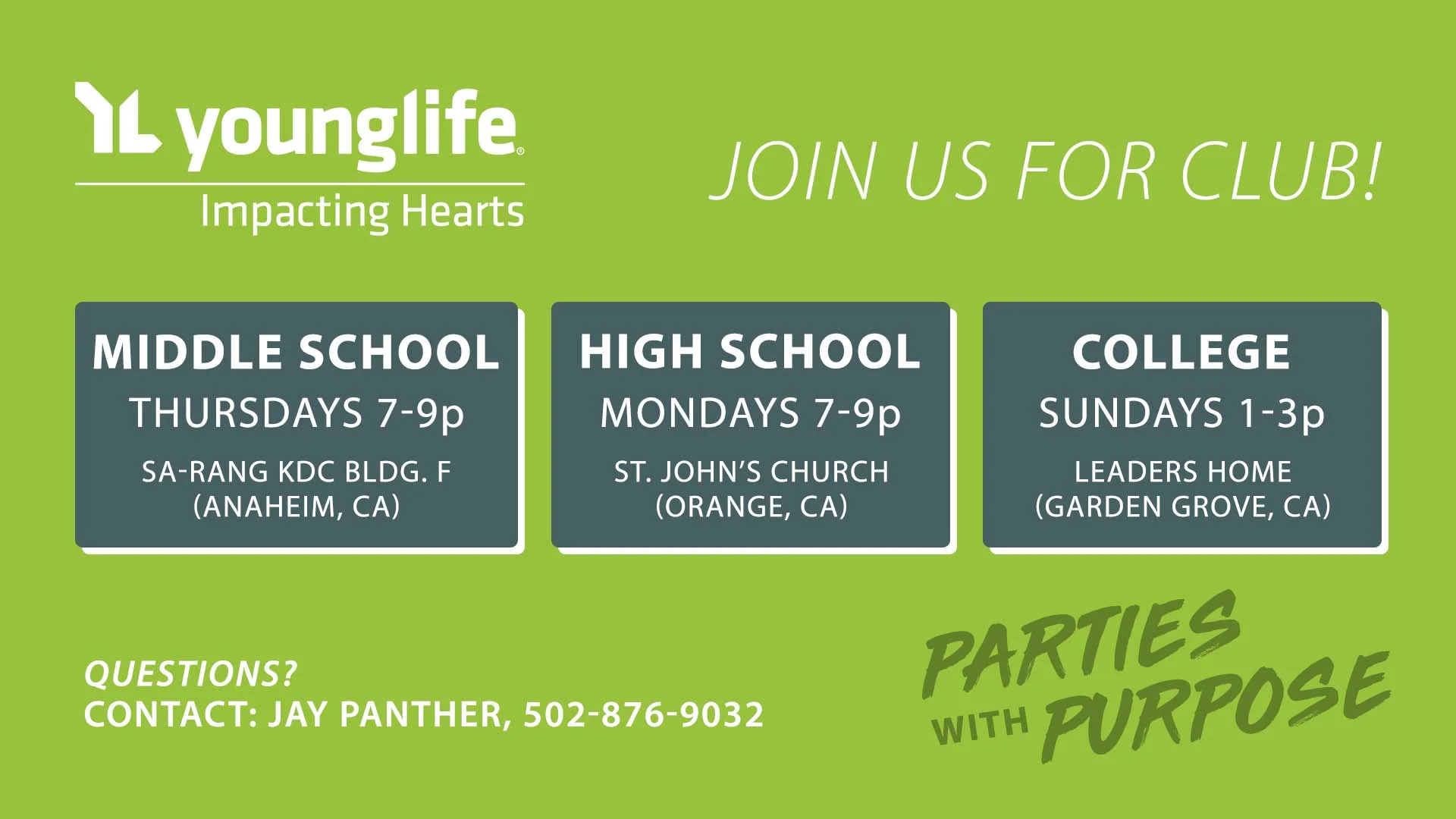Young Life: Impacting Hearts Foster Youth Ministry