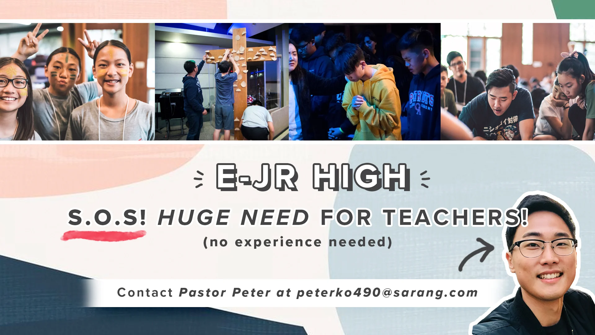 Volunteers Needed for E-Jr. High