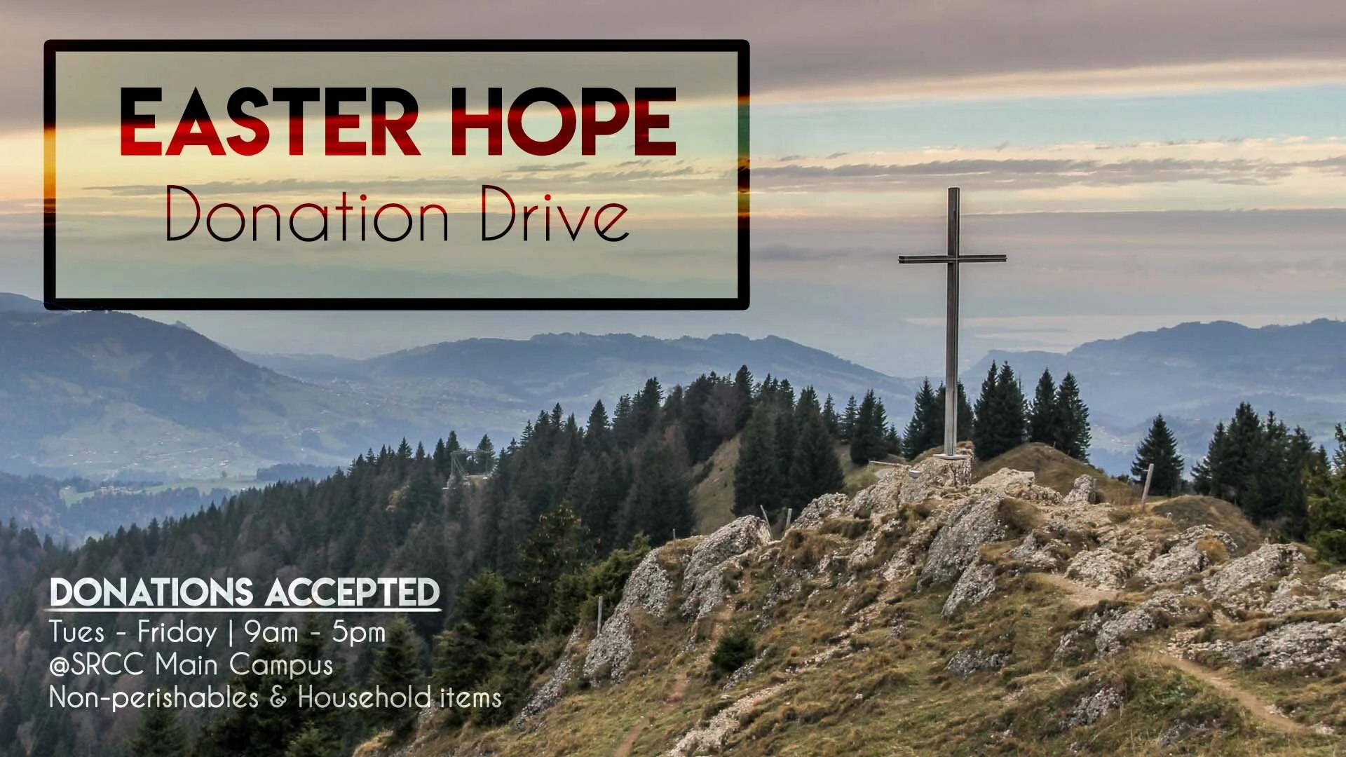 Easter Hope Donation Drive