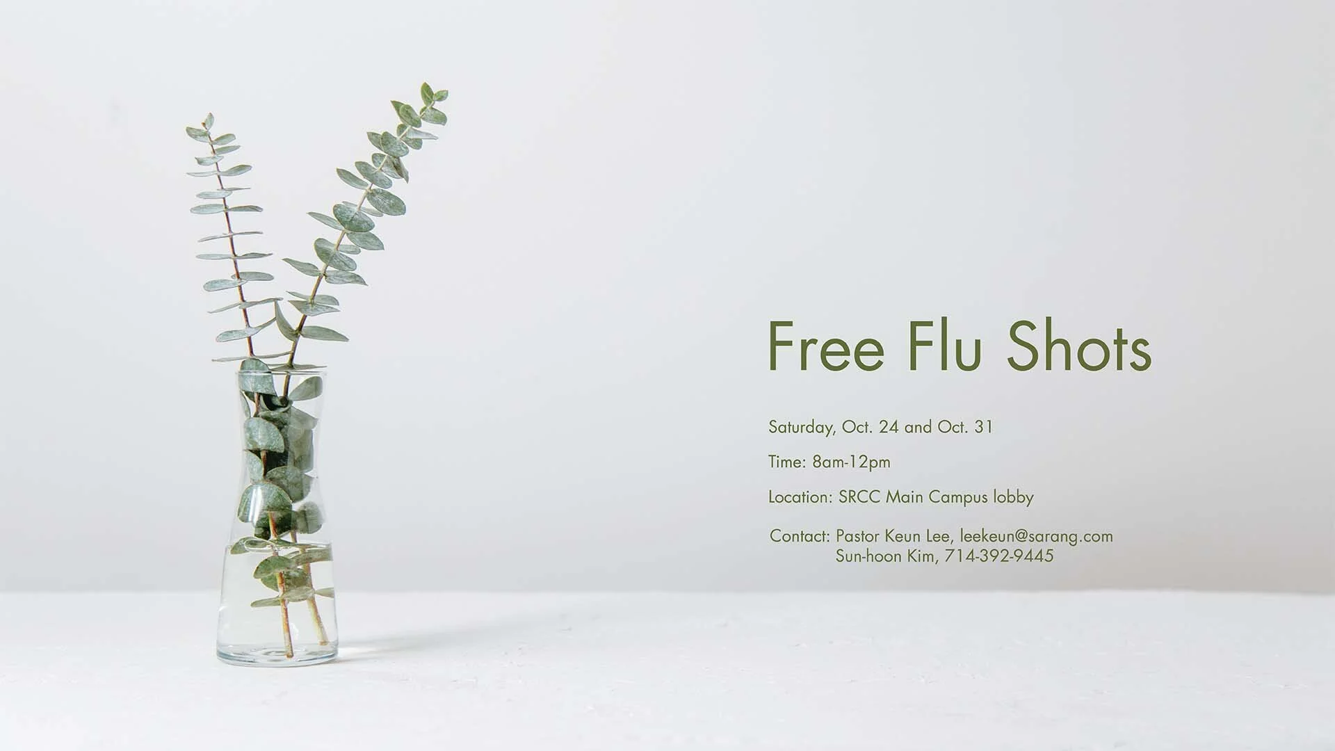 Free Flu Shots