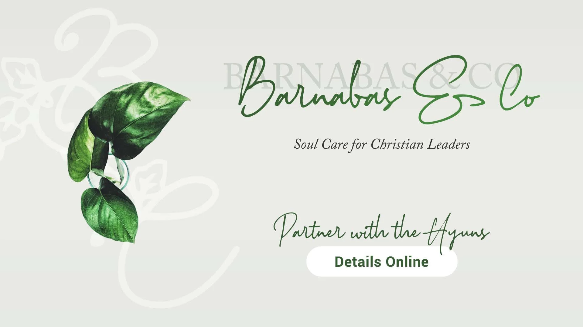 Partner with the Hyun Family (Barnabas &amp; Co)