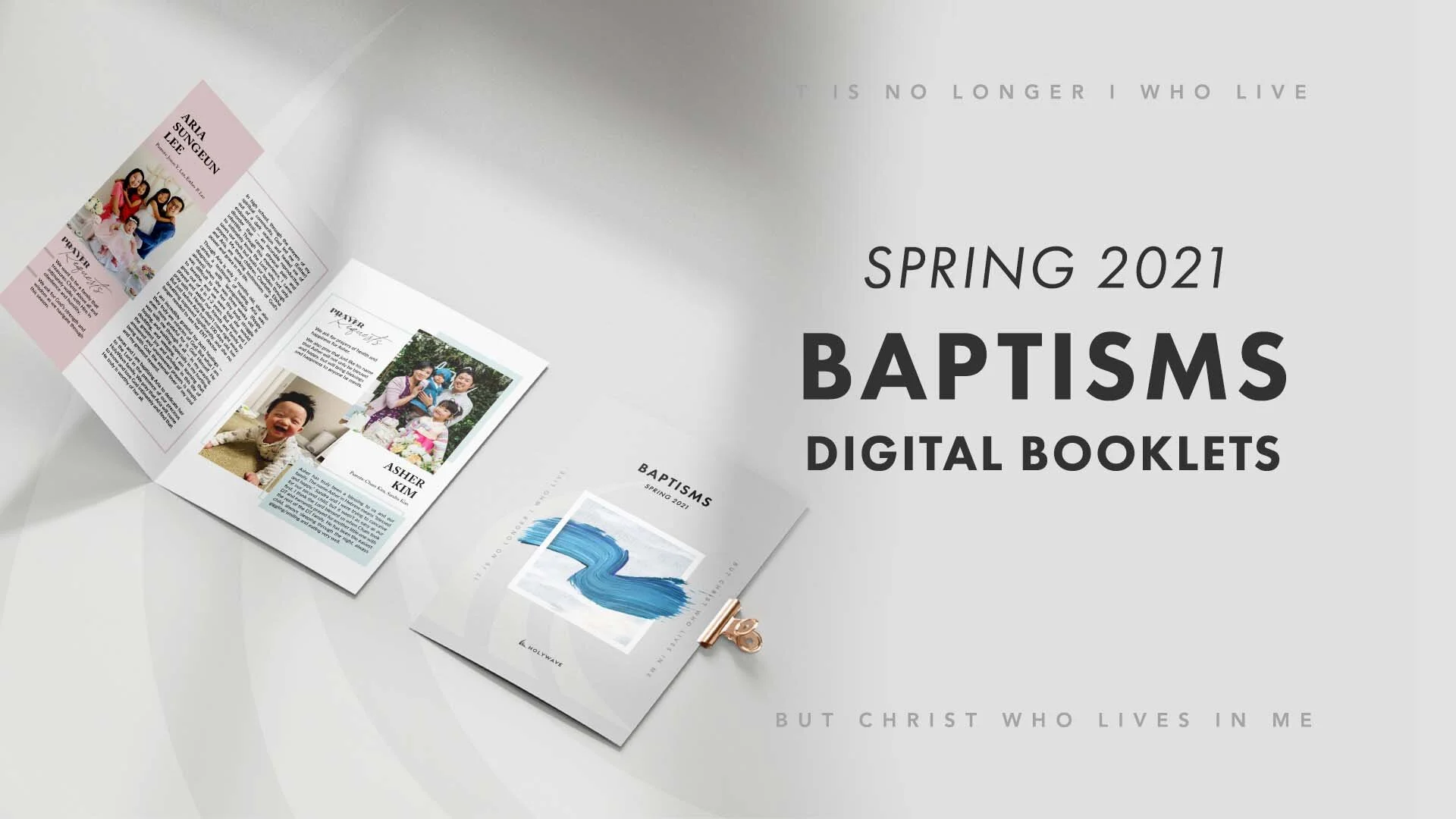 Spring 2021 Baptism Booklet