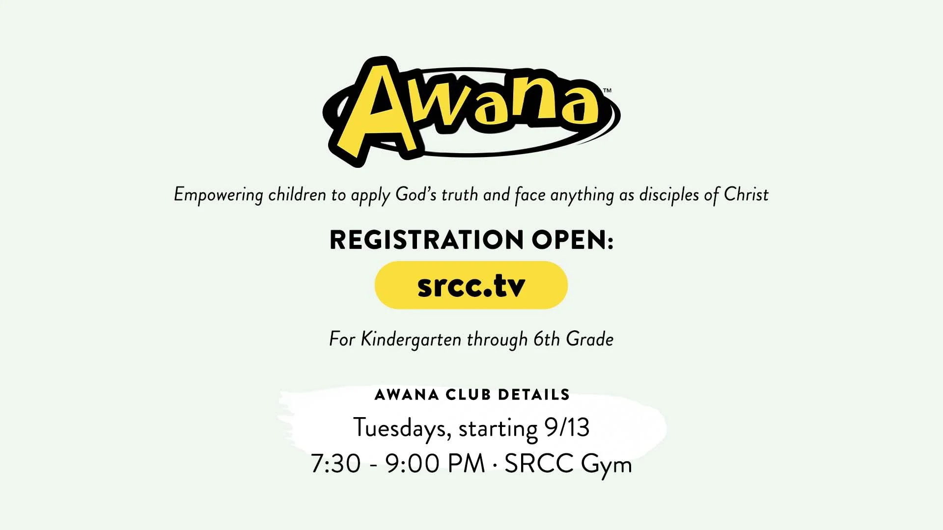 2022-23 AWANA Registration Now Open
