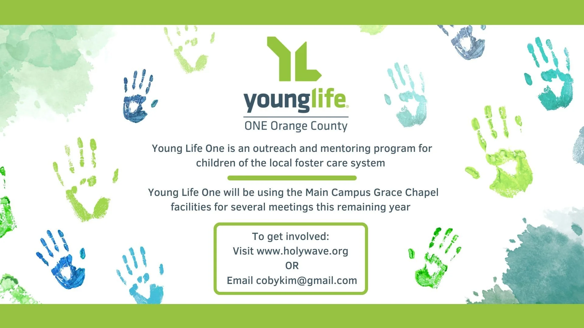 Young Life One: Foster Youth Ministry
