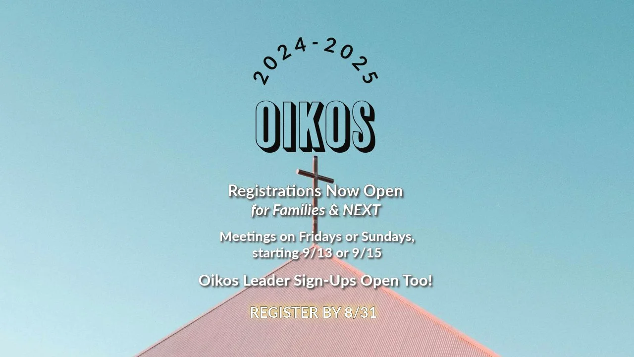 2024-25 Oikos Registrations & Leader Recruitment