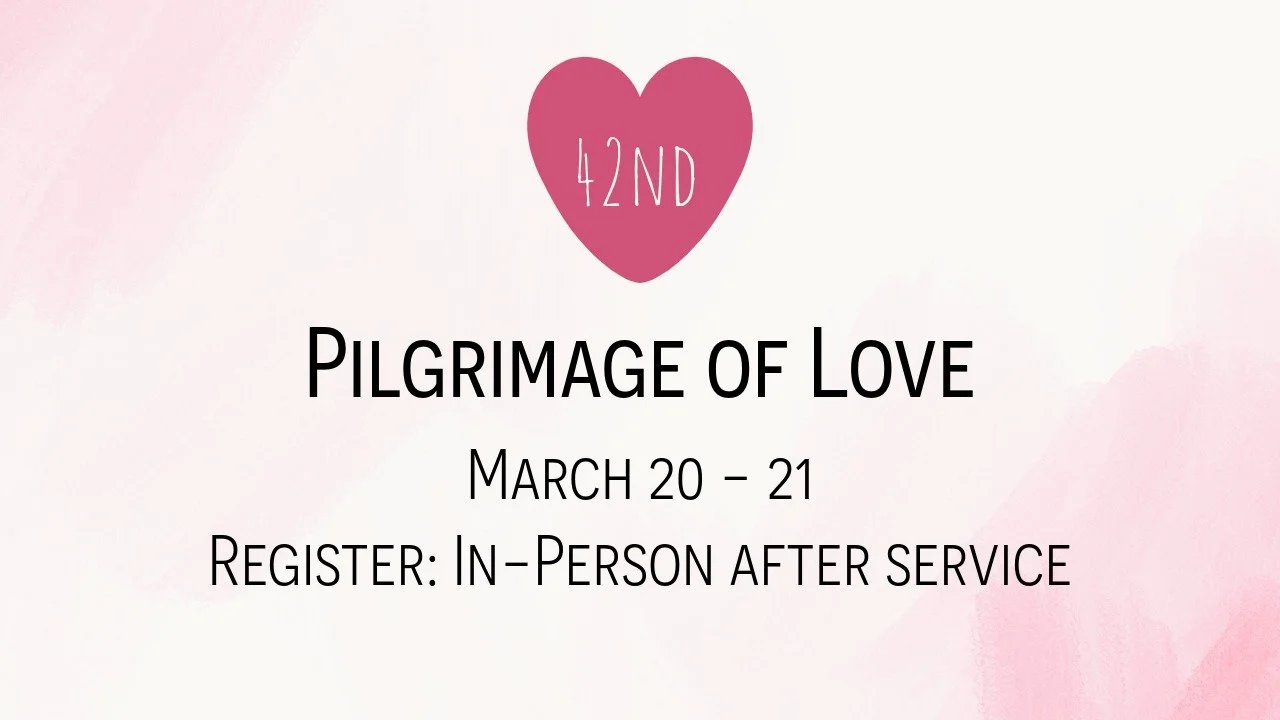 42nd Pilgrimage of Love (Married Couples Retreat)