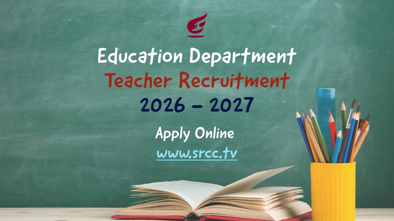 Education Department Teacher Recruitment 2026-2027