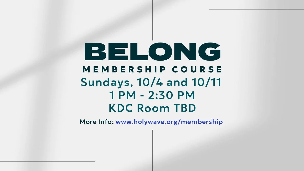 Fall 2026 Belong Membership Course 