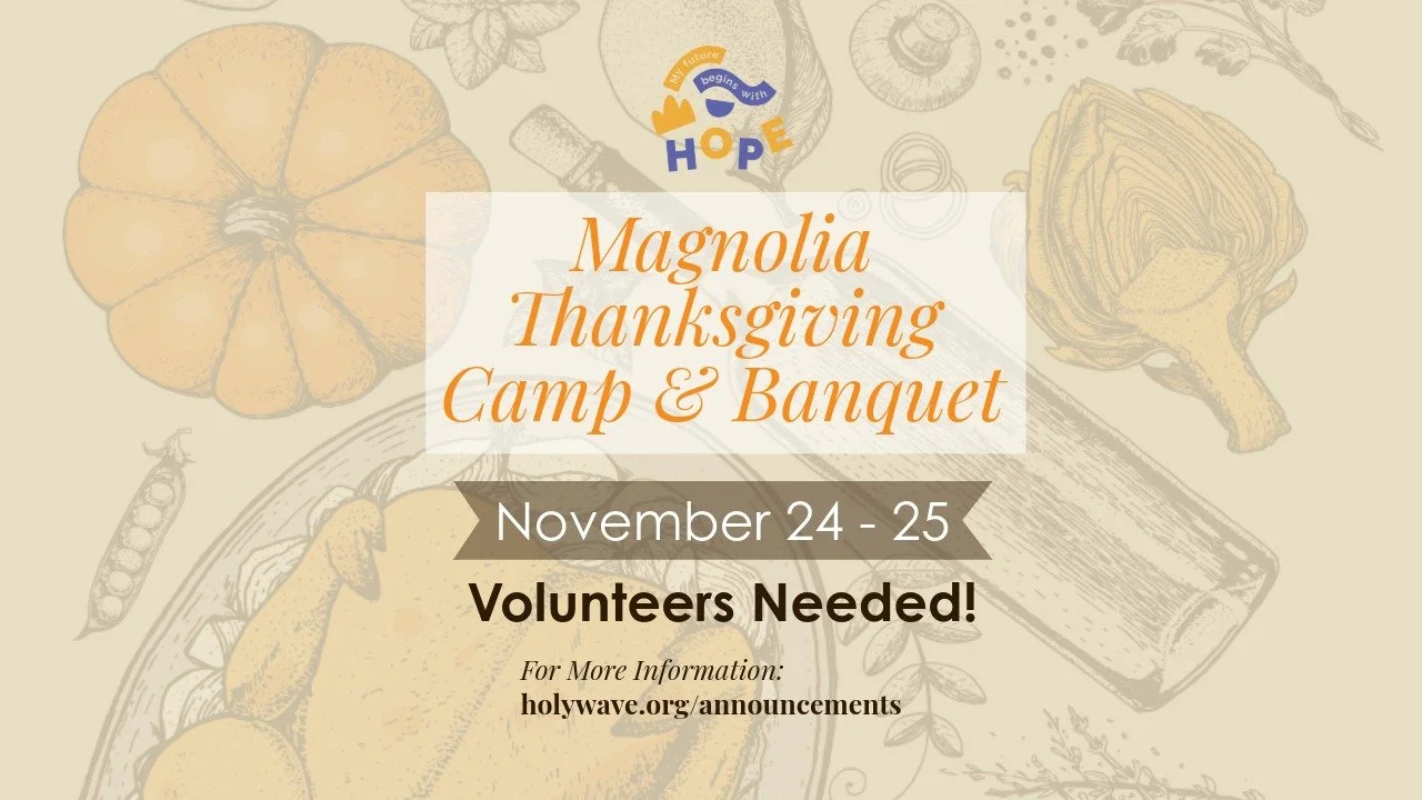 2026 Magnolia Thanksgiving Camp &amp; Banquet 