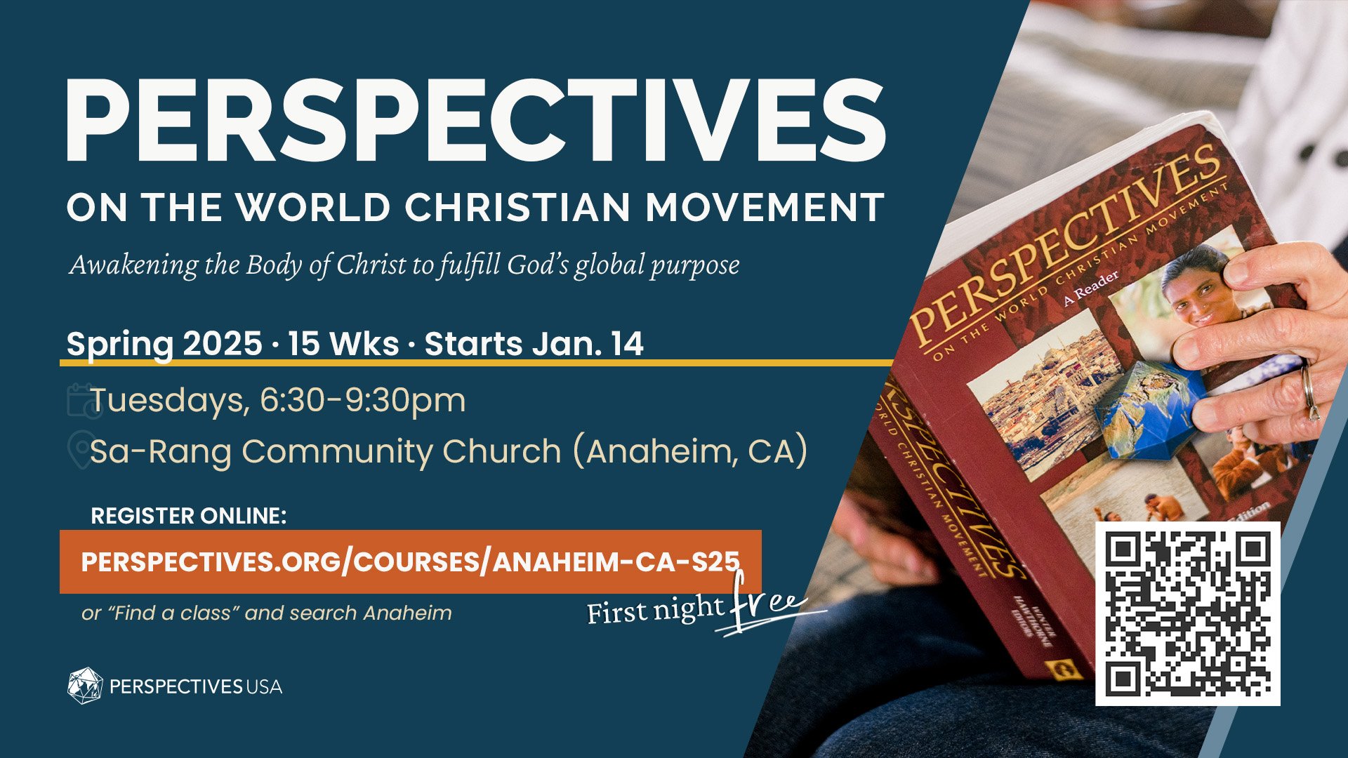 Perspectives Course - Spring 2025 — HolyWave Ministry