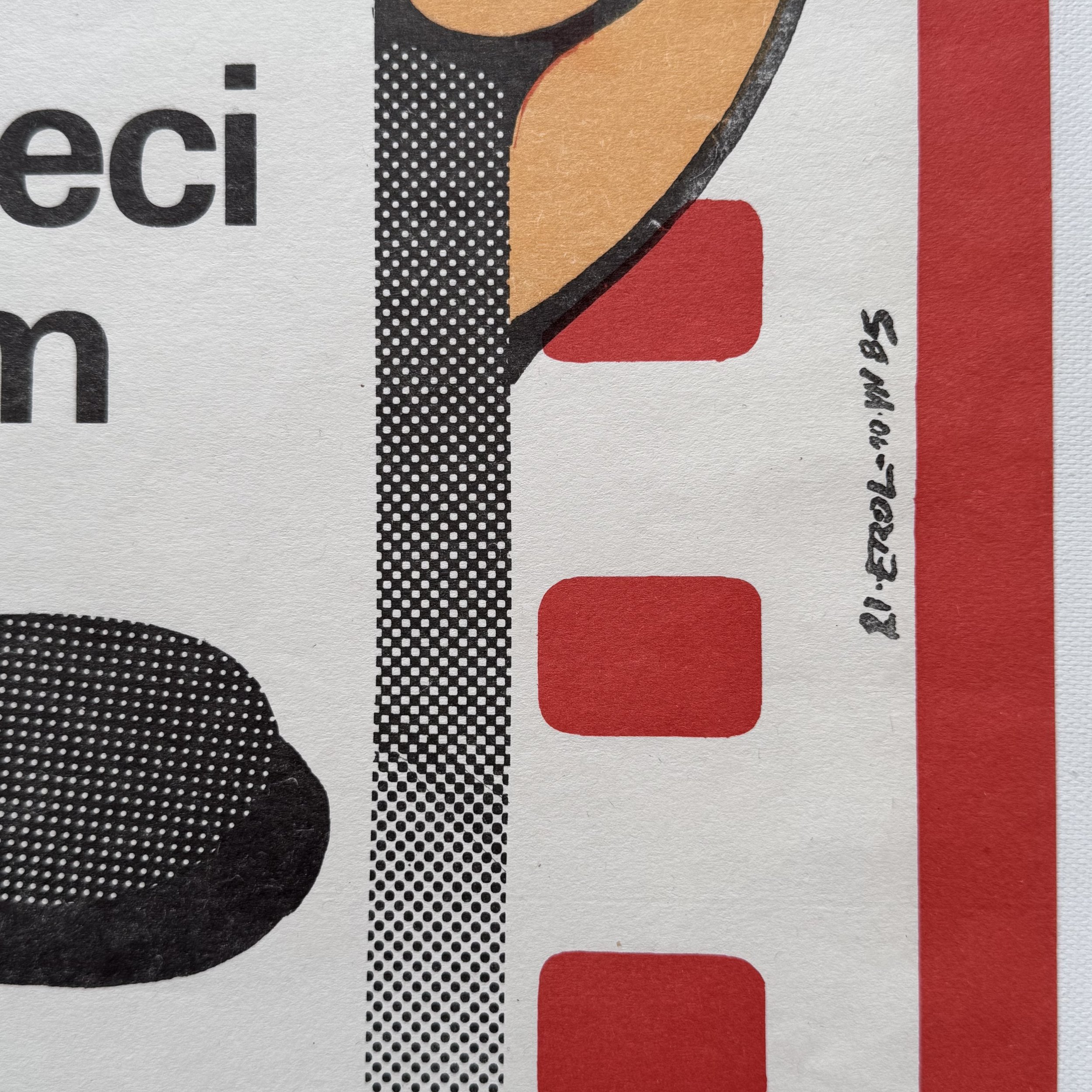 Kino Zaprasza Dzieci na Program Poster by Jakub Erol from 1985