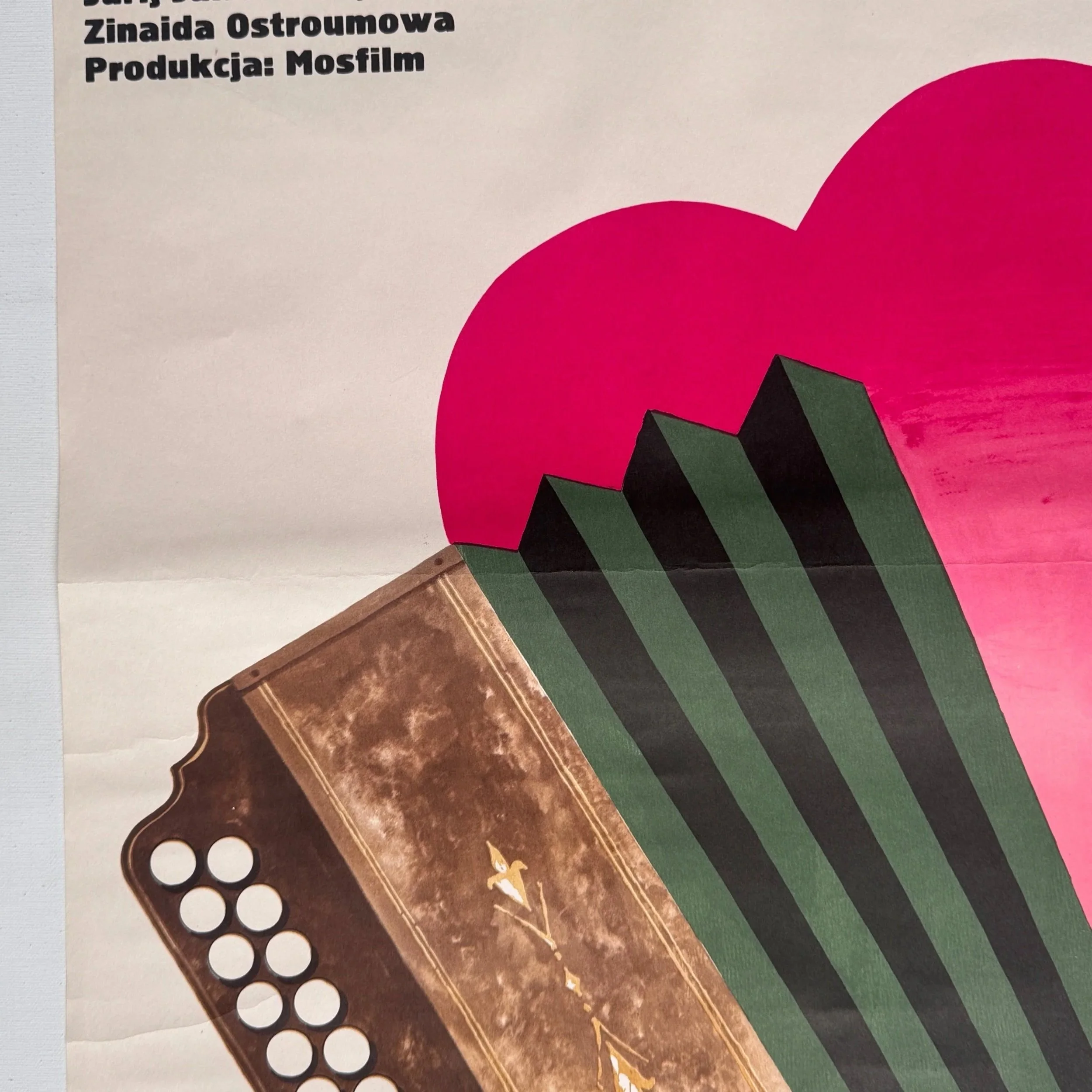 Spozniona Milosc Elzbieta Procka Vintage Polish Poster 1976 Late Love